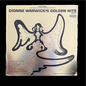 Vintage LP Dionne Warwicks Golden Hits. “ What the World Needs Now”.